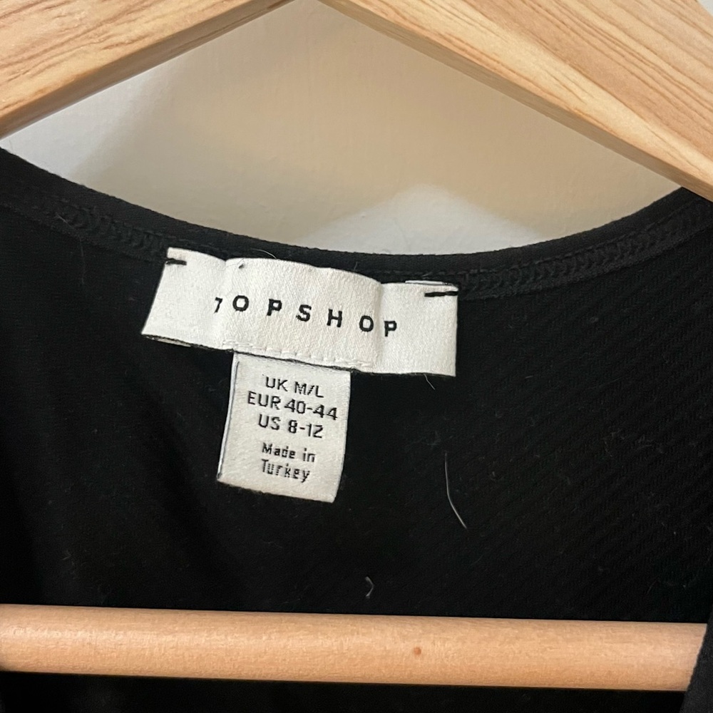 Topshop Black Top Essential